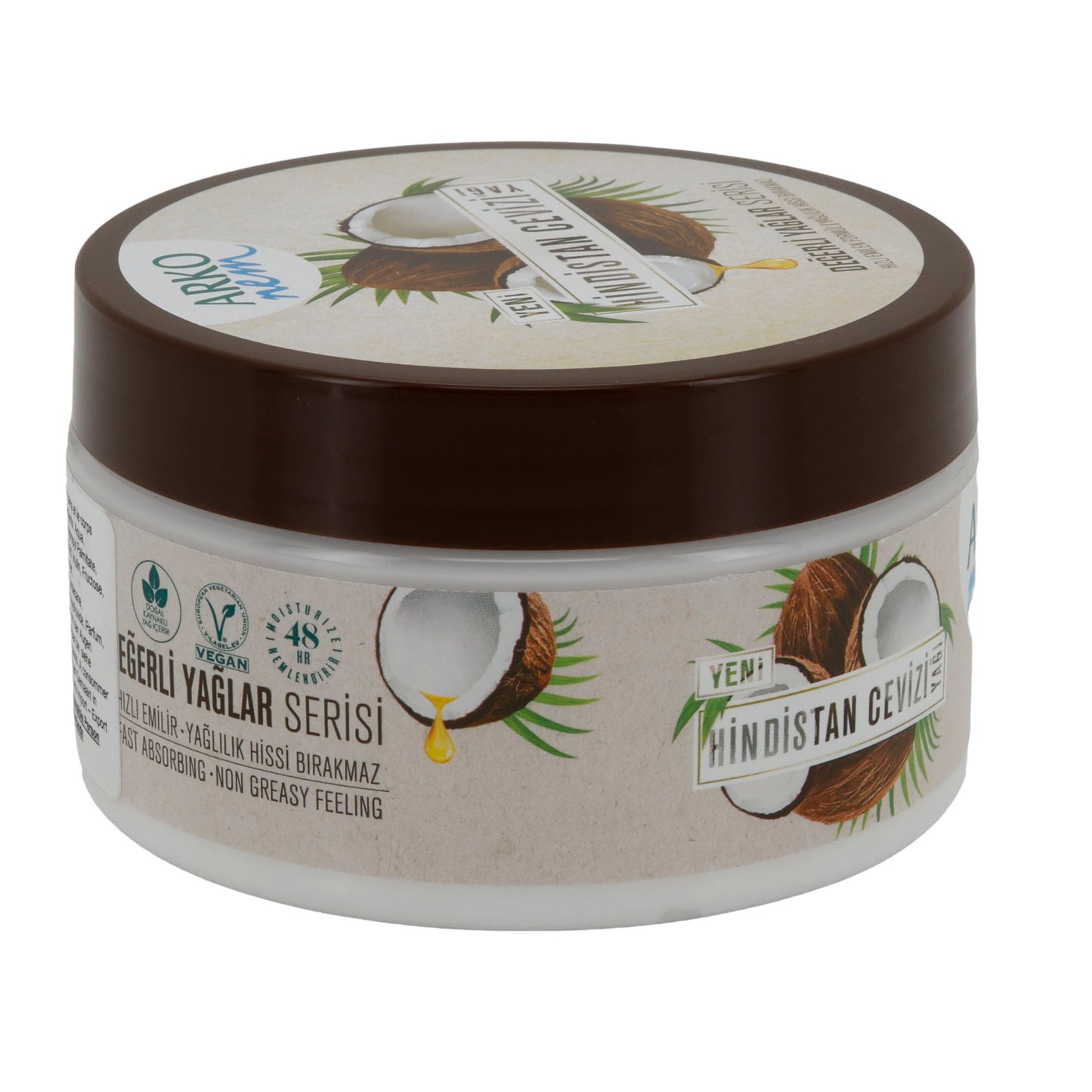 Hand- en lichaamscrème Arko Nem | Kokosolie | 250 ml