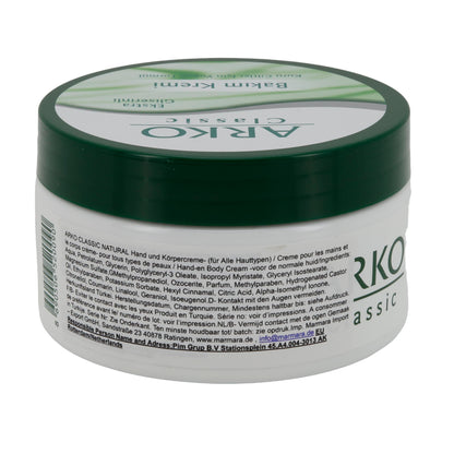 Crema per la cura ARKO Classic | Con glicerina | Per pelli secche | 150 ml