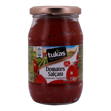 Tomatenmark Tukaş | Doppelt konzentriert | Aus Sommer-Tomaten | 350 g Glas - Taste Your World