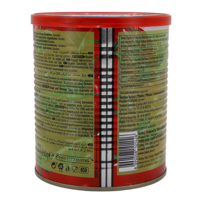 Tomatenmark Tukaş | Domates Salçası | Doppelt konzentriert, intensiv | 830 g