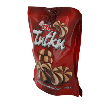 Biscotti ETİ Tutku | Biscotti a mosaico | Con deliziosa crema al cacao | 162 g