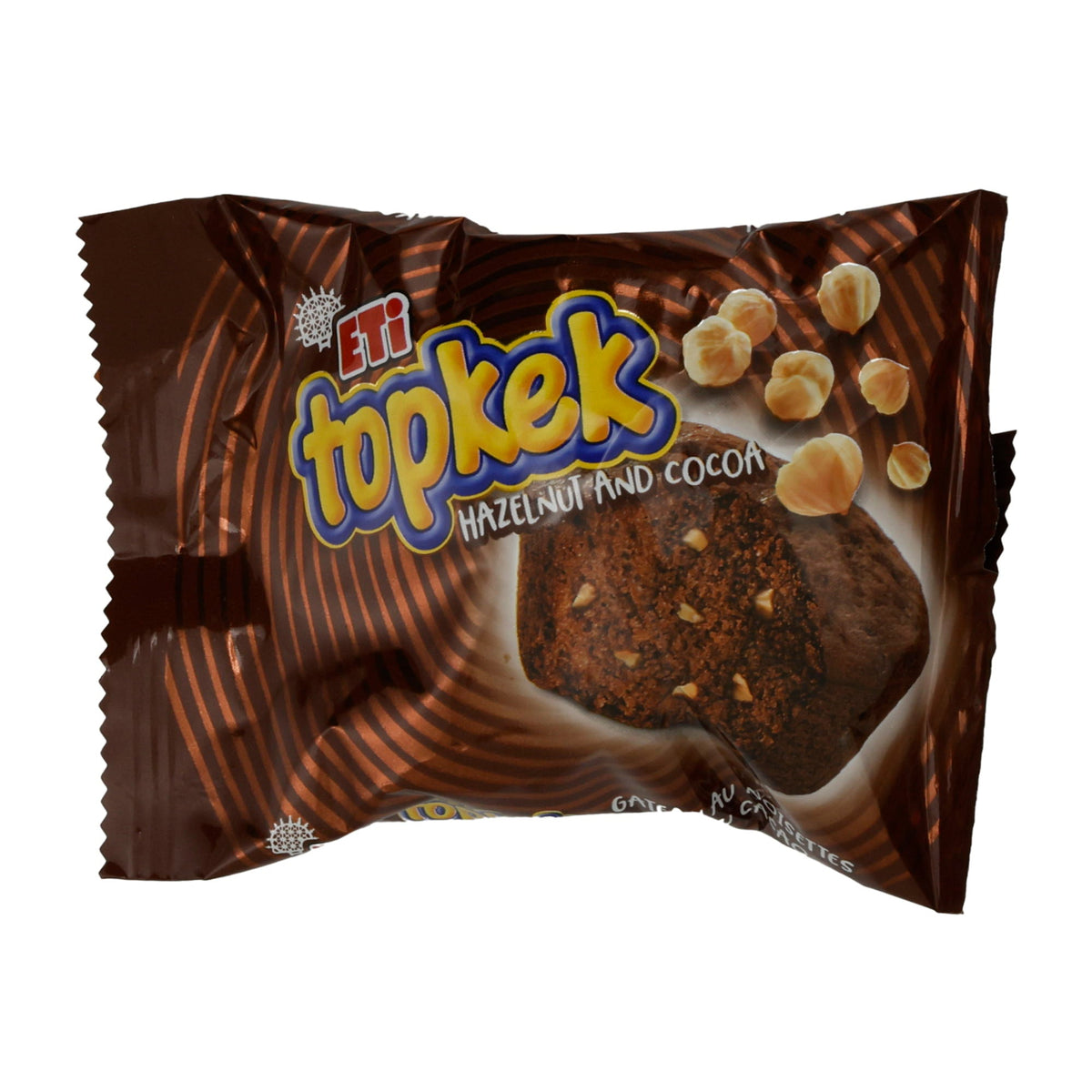 Kuchen Eti Topkek | Gebäck | Haselnuss-Kakao-Geschmack | 35 g ETI