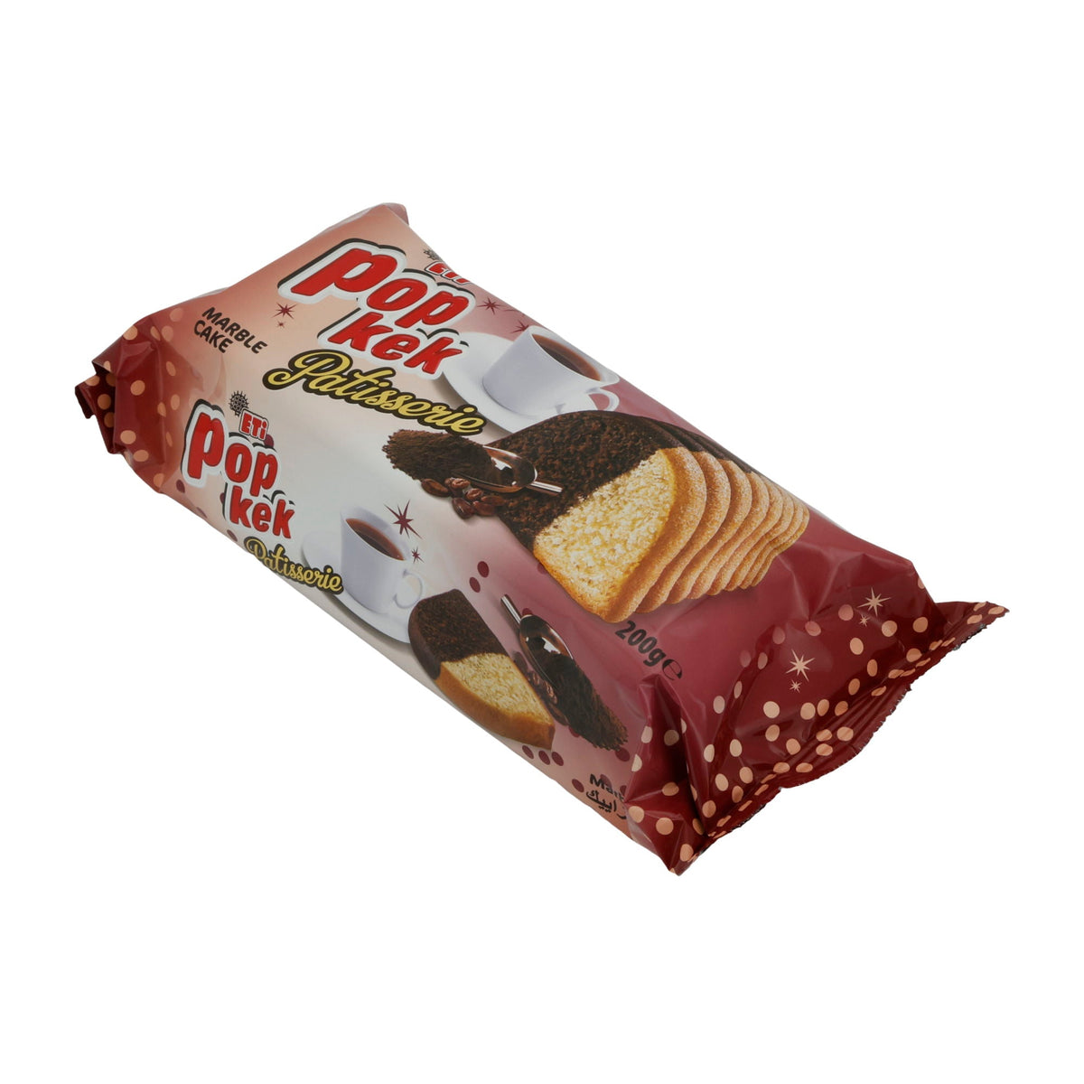 Rührkuchen Eti Pop Kek Patisserie | Marmorkuchen | mit Schoko- und Vanillegeschmack | 200 g