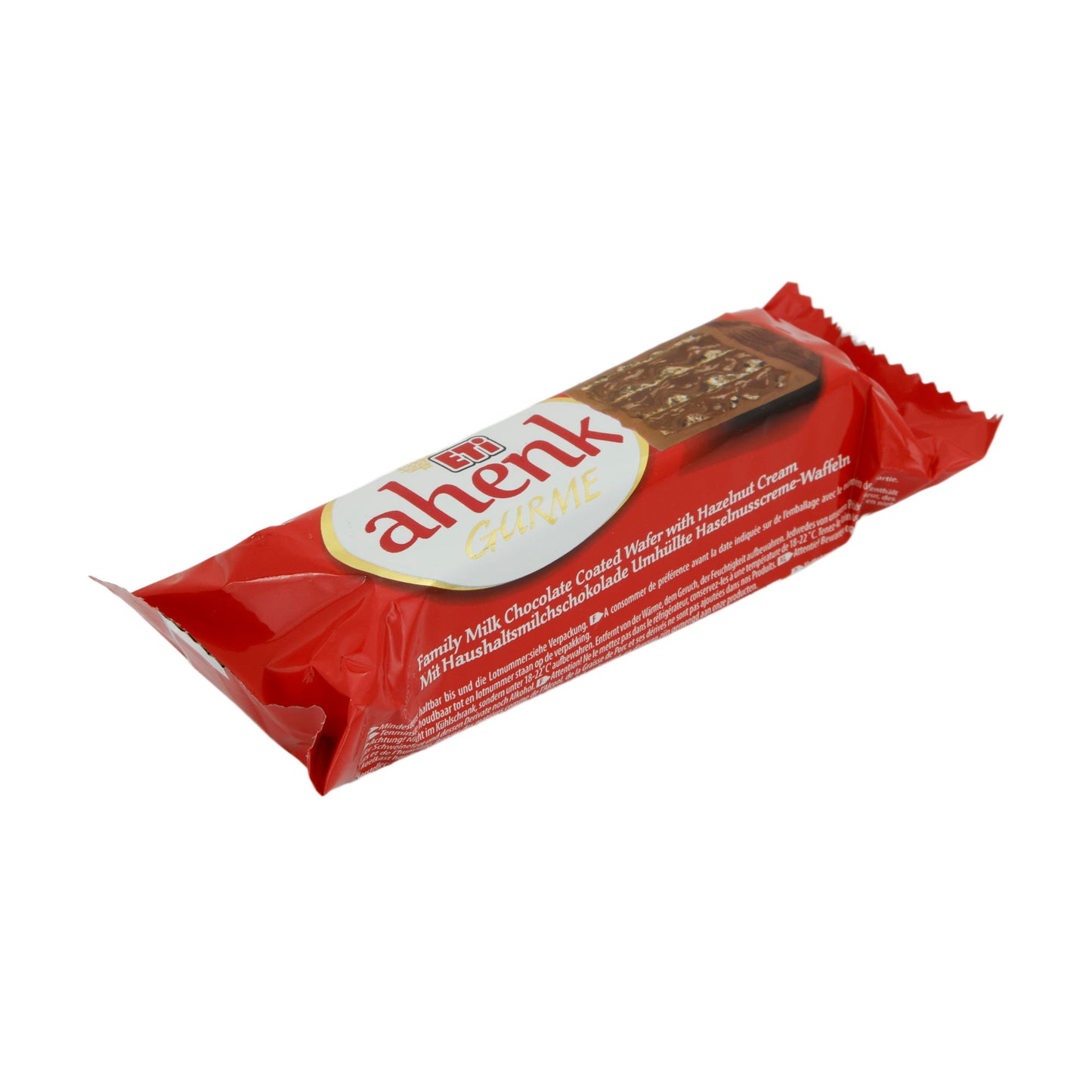 Waffelgebäck Eti Ahenk | Mit Haselnusscreme | Knusprig, schokoladig | 50 g