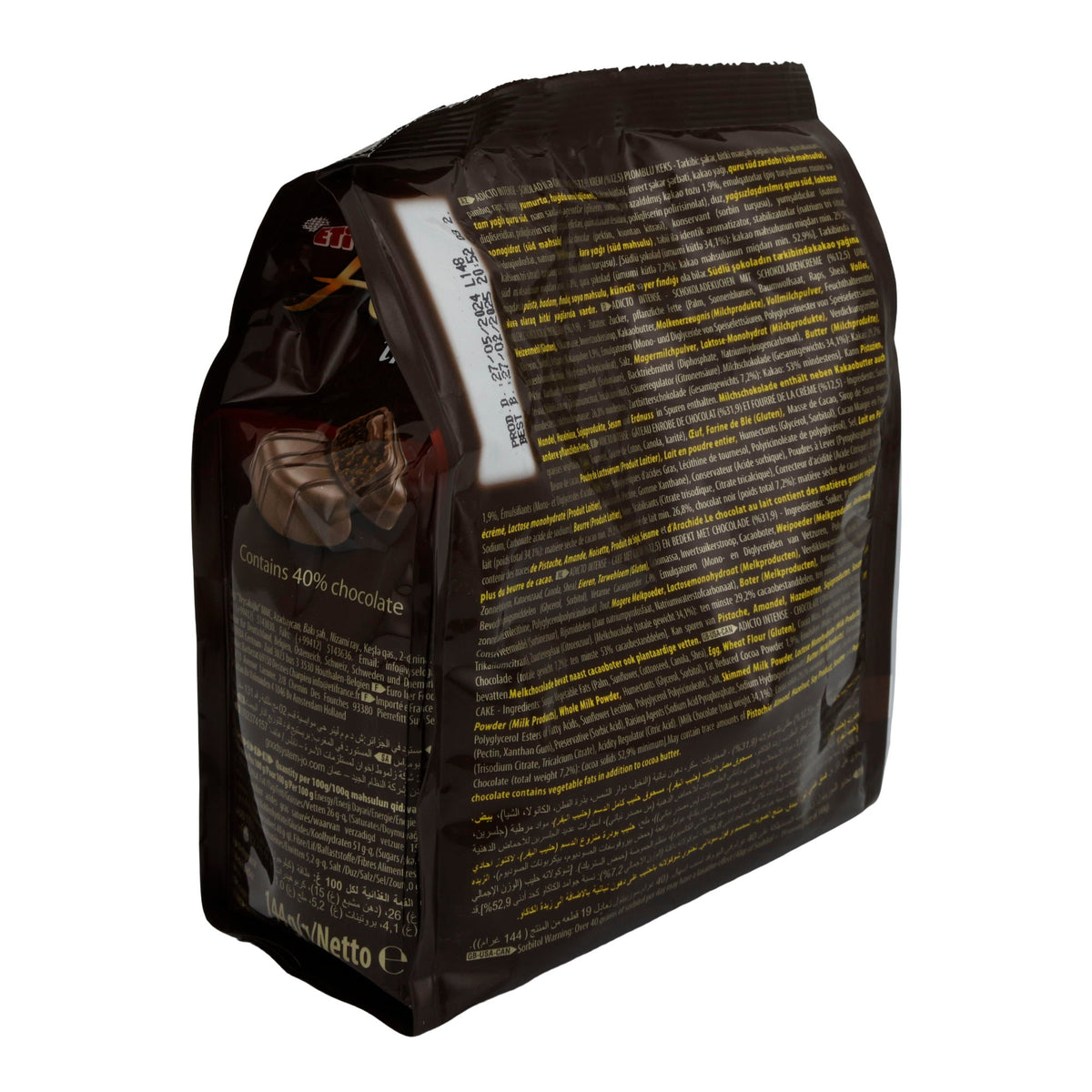 Pralinen ETİ | Adicto Intense | Luxuriös, 40 % Schokolade | 9 Stück