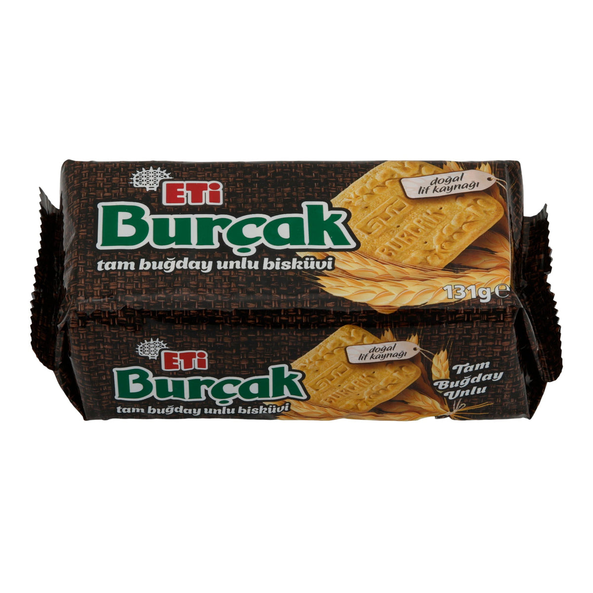 Vollkornkekse Eti | Burçak | Mit Weizenkleie, knusprig | 131 g ETI