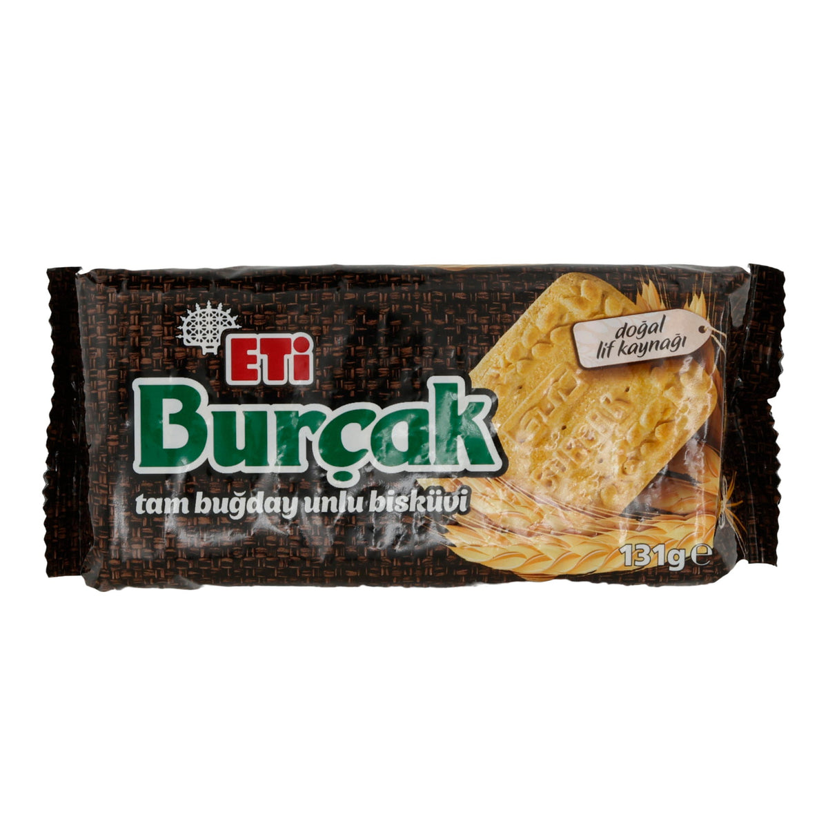 Vollkornkekse Eti | Burçak | Mit Weizenkleie, knusprig | 131 g ETI
