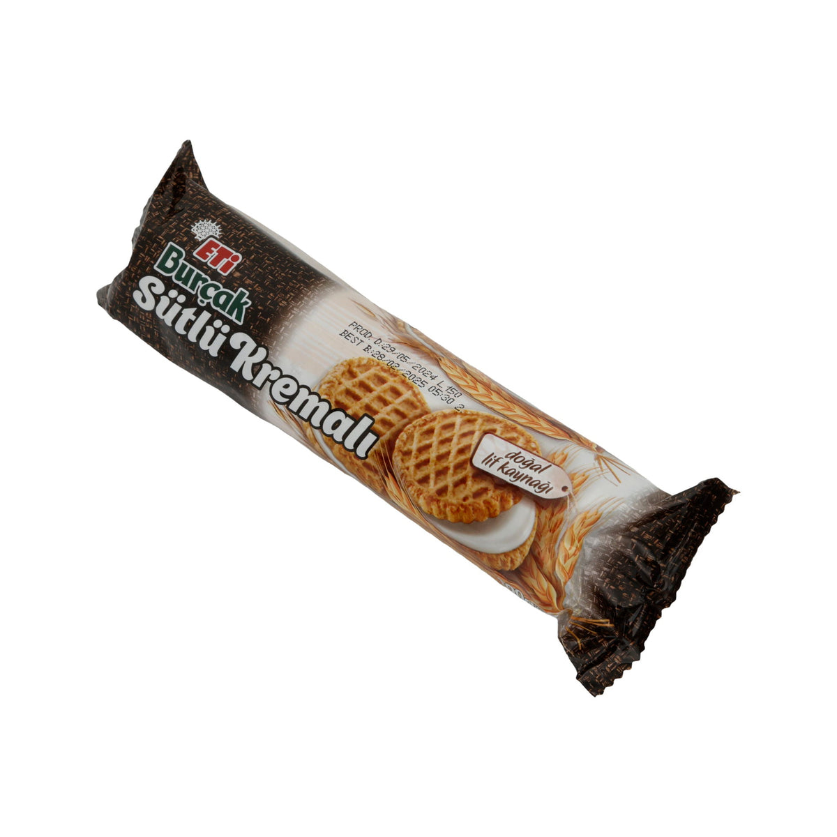 Haferkekse Eti | Burçak Sütlü Kremalı | Knusprig, mit Milchcreme | 100 g