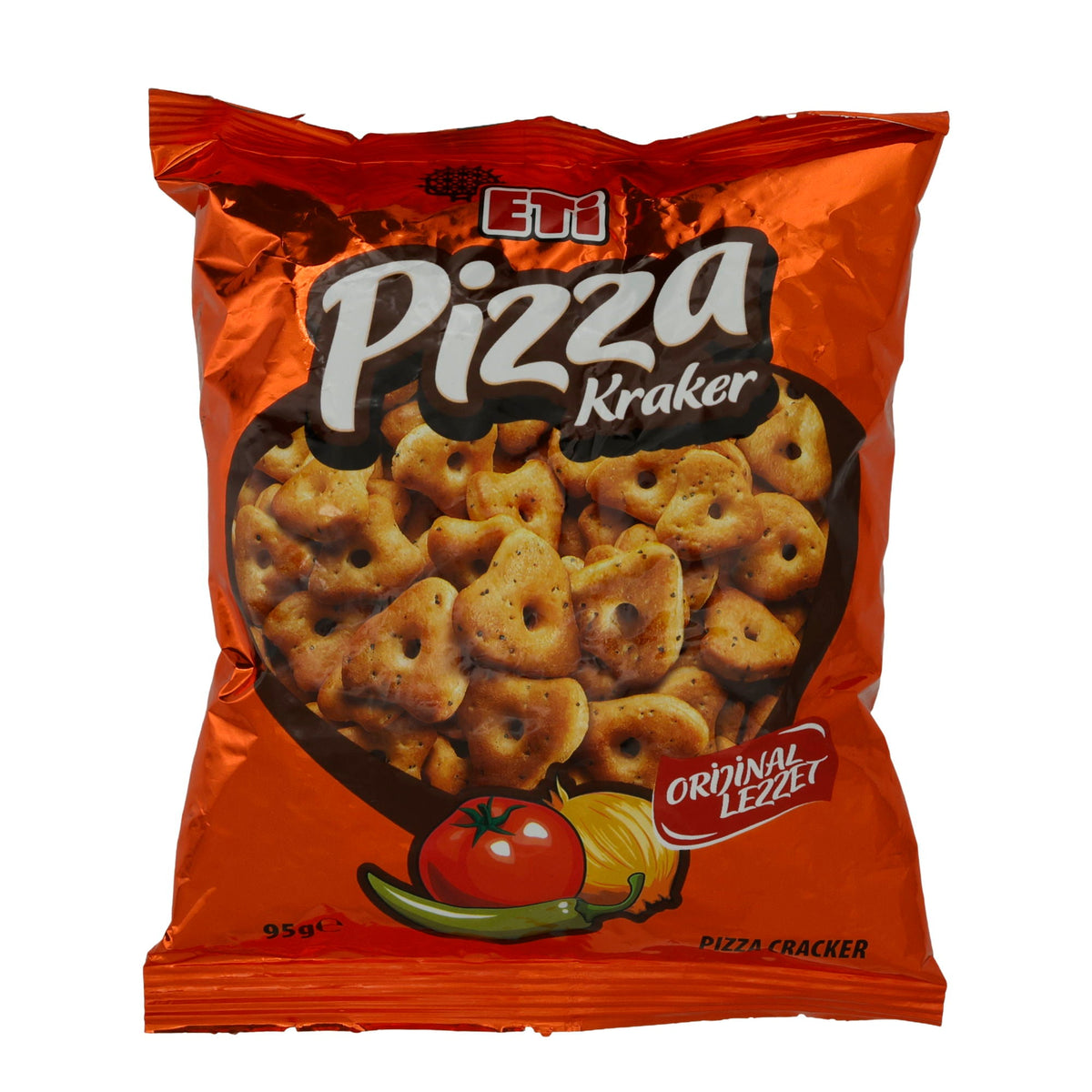 Cracker Eti Pizza Kraker | knusprig | mit herzhaftem Pizzageschmack | 95 g