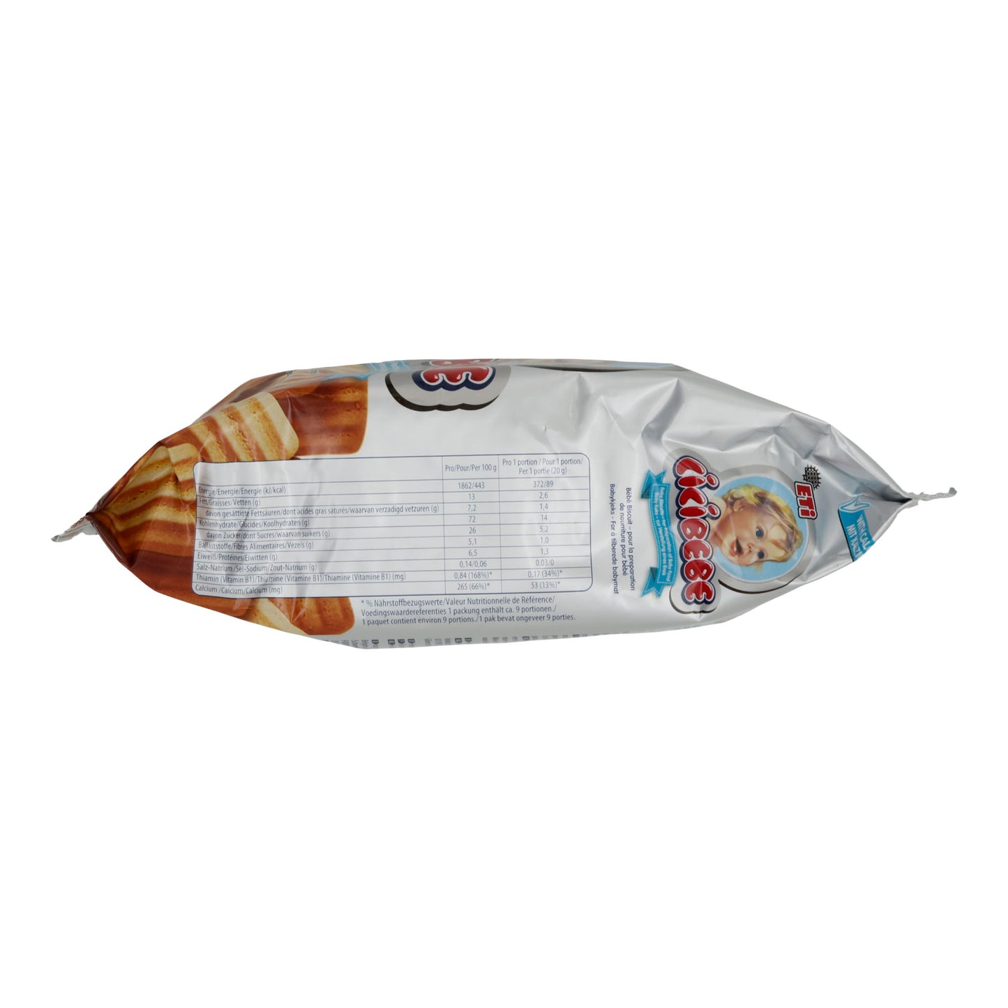 Baby biscuits ETi Cicibebe | Baby food | enriched with calcium | 172 g