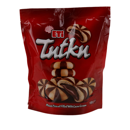 Mosaic Cookies Eti Tutku | Cookies | with Cocoa Cream Filling | 160 g