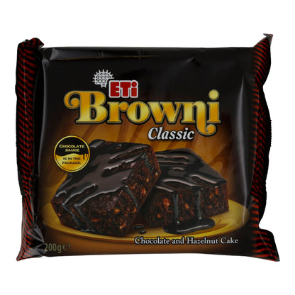 Çikolatalı-Fındıklı Kek Eti Browni Classic | Kek | çikolata soslu | 200 g