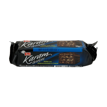 Waffeln Eti Karam Gurme | Gebäck | mit Bitterschokolade & Creme | 50 g