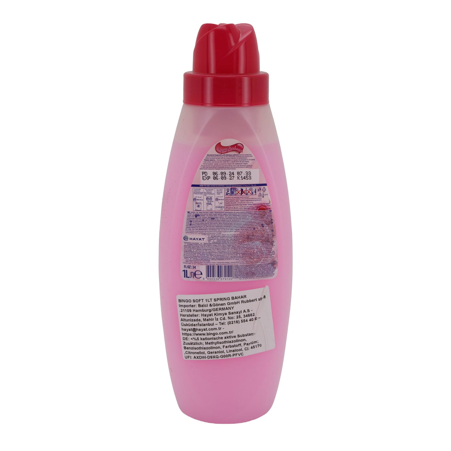 Weichspüler Bingo Soft Spring Freshness | Langanhaltende Frische | 40 WL