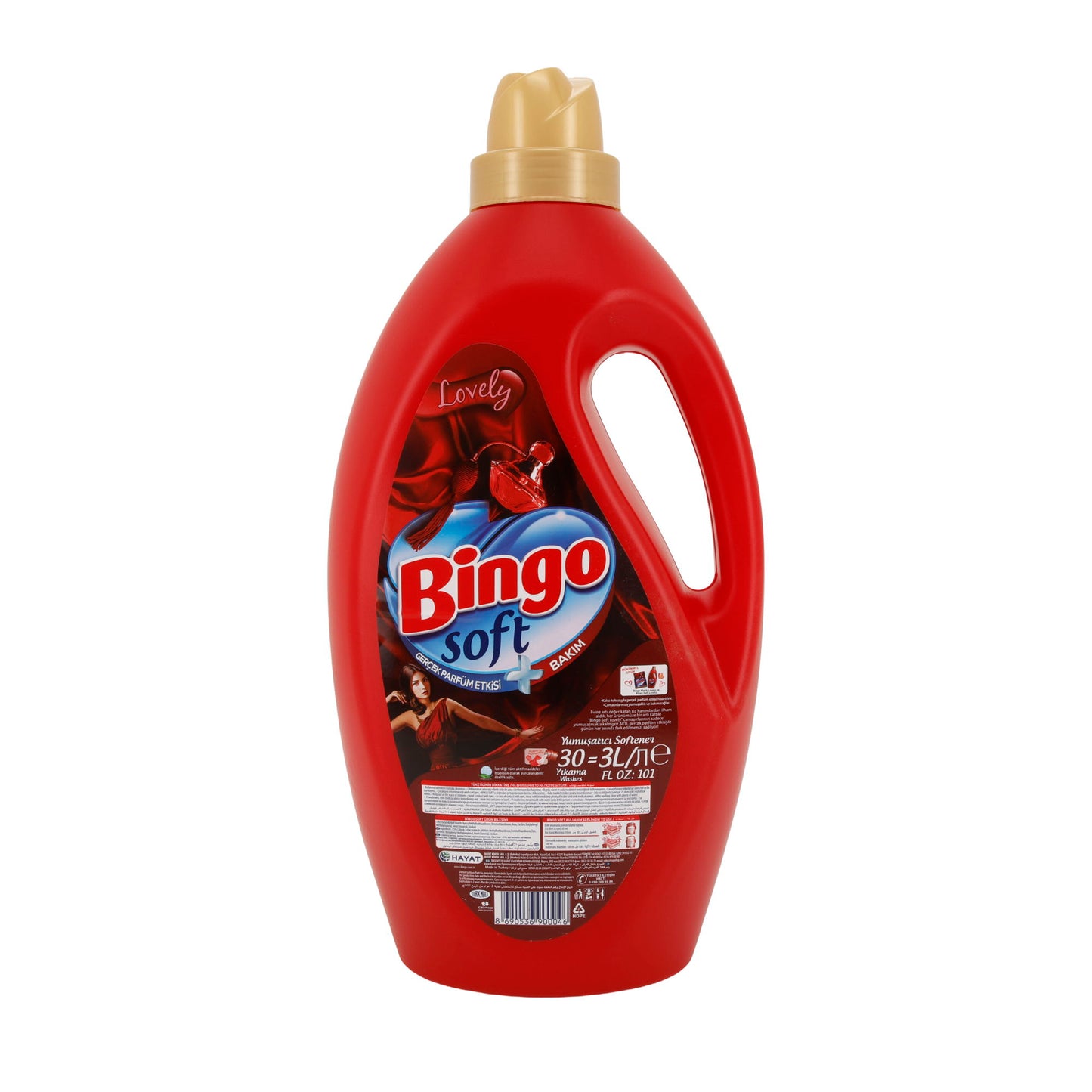 Weichspüler Bingo Soft Lovely | Langanhaltende Frische | 3L