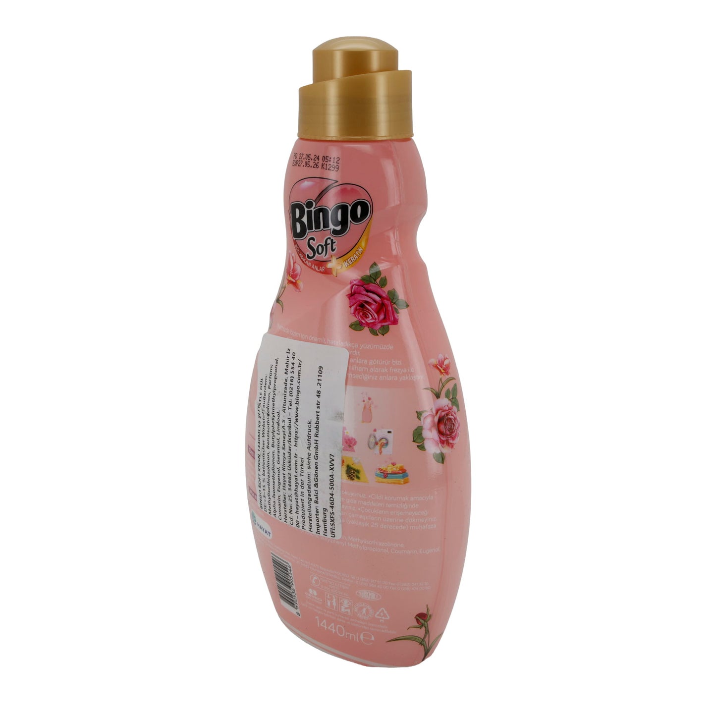 Weichspüler Bingo Soft Rose & Freesia | Langanhaltende Frische | 60 Wl