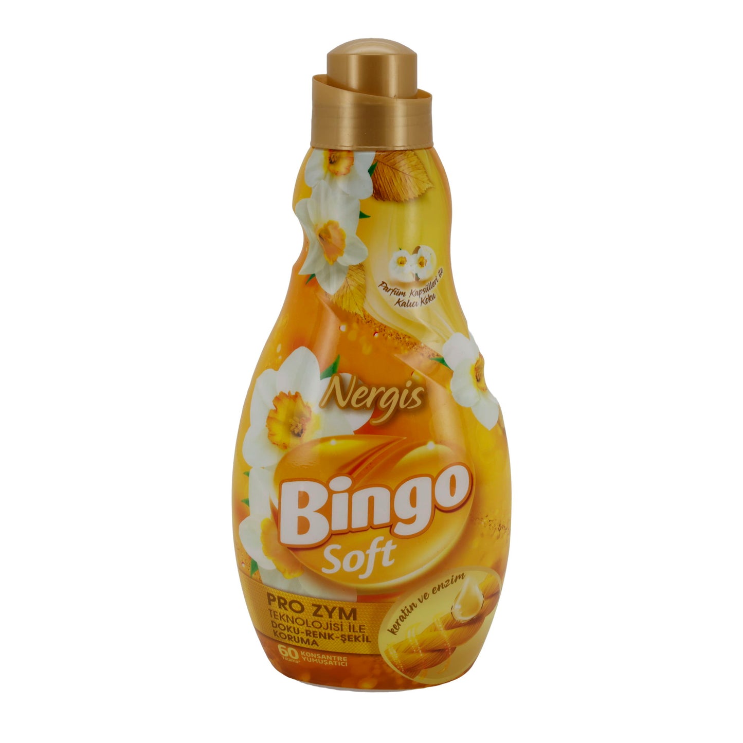 Weichspüler Bingo Soft Nergis | Langanhaltende Frische | 60 Wl