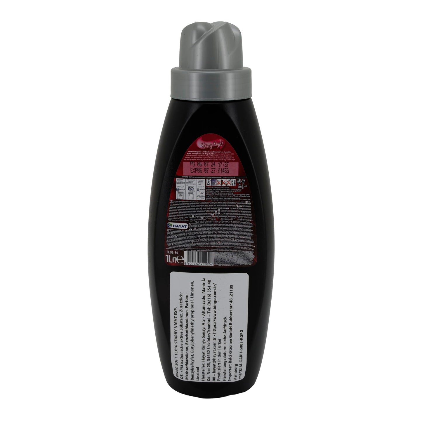 Weichspüler Bingo Soft Starry Night | Langanhaltende Frische | 1 L