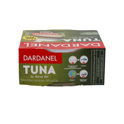 Thunfisch Dardanel | Fisch | In Olivenöl, 100% Wildfang, reich an Omega-3 | 150g