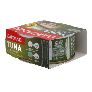 Thunfisch Dardanel | Fisch | In Olivenöl, 100% Wildfang, reich an Omega-3 | 150g