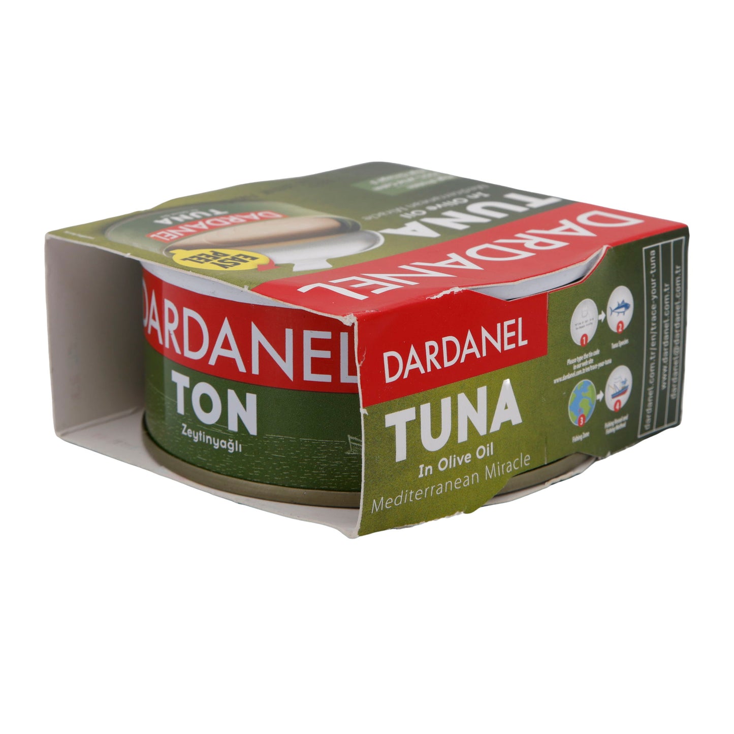 Thunfisch Dardanel | Fisch | In Olivenöl, 100% Wildfang, reich an Omega-3 | 150g