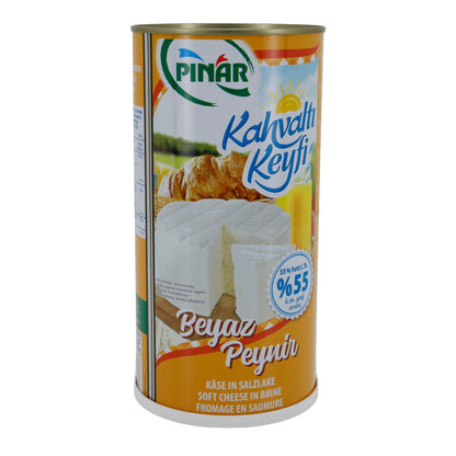 Weichkäse Pınar Kahvaltı Keyfi | Weißkäse in Salzlake | 55 % Fett i. Tr. | 1500 g