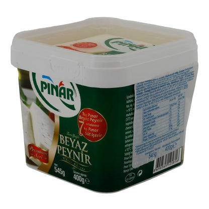 Weißkäse Pınar Beyaz Peynir | Weißkäse in Salzlake | Vollfett | 545 g