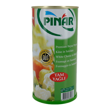 Weichkäse Pınar Premium Weißkäse | Weißkäse in Salzlake | Traditionell mit vollem Fettgehalt | 1500 g PINAR