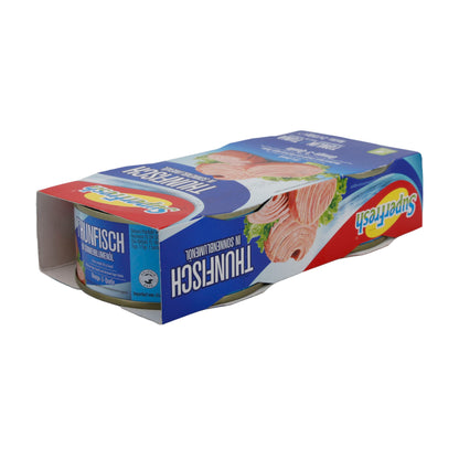 Thunfisch SuperFresh | In Sonnenblumenöl | Omega-3-reich | 2 x 150 g
