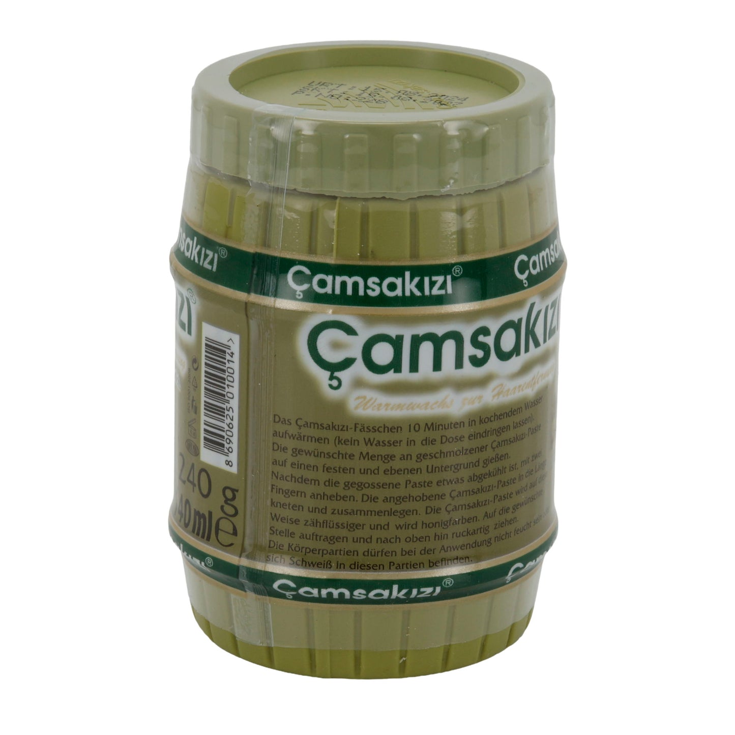 Natur-Sıcak Balmumu Çam Sakızı | Sıcak Balmumu | 240 g / 140 ml