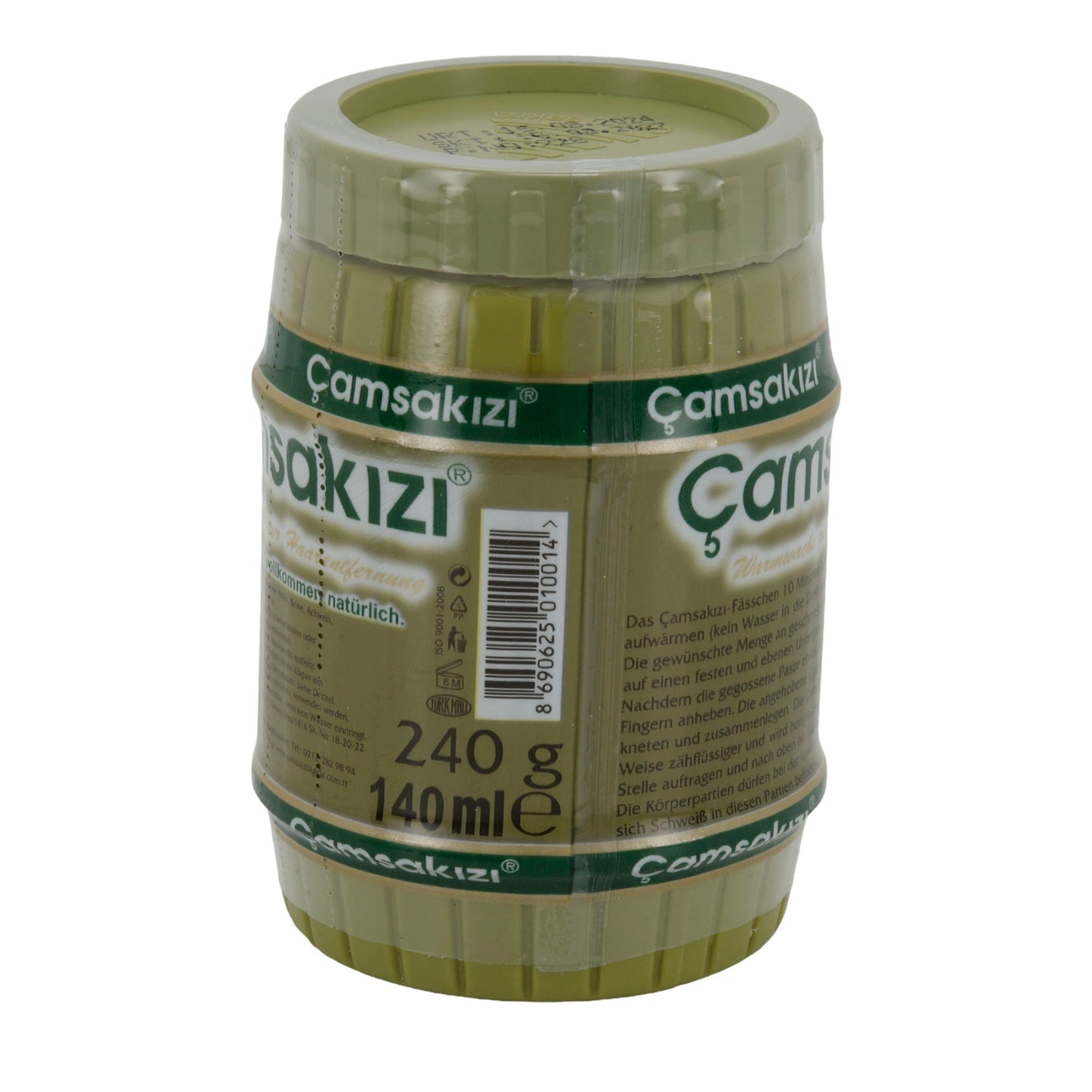 Natur-Sıcak Balmumu Çam Sakızı | Sıcak Balmumu | 240 g / 140 ml