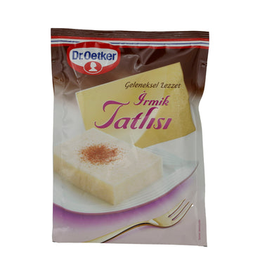 Dessert Dr. Oetker | Irmik Tatlısı | Traditionelles türkisches Grießdessert für einfachen Genuss | 162 g DR. OETKER