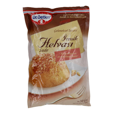 Grießdessert Dr. Oetker İrmik Helvası | Dessert | Türkische Mischung | 360 g | DR. OETKER