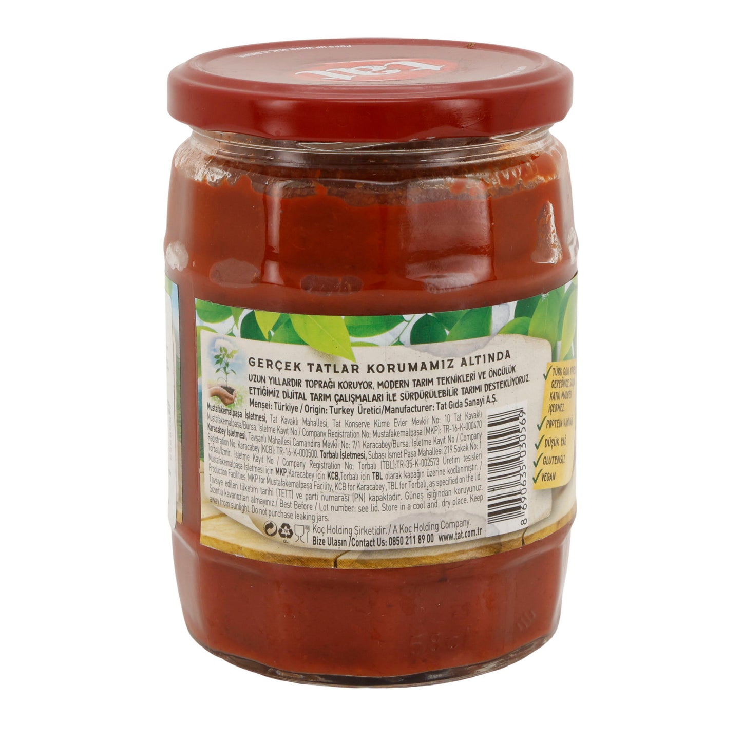 tat Paprikamark scharf | Aci Biber Salcasi | 550 g