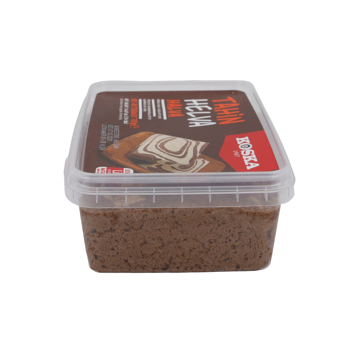 Sesampaste Koska Tahin Helva mit Kakao | Süßspeise | Traditionelle türkische Süßware | 700 g KOSKA