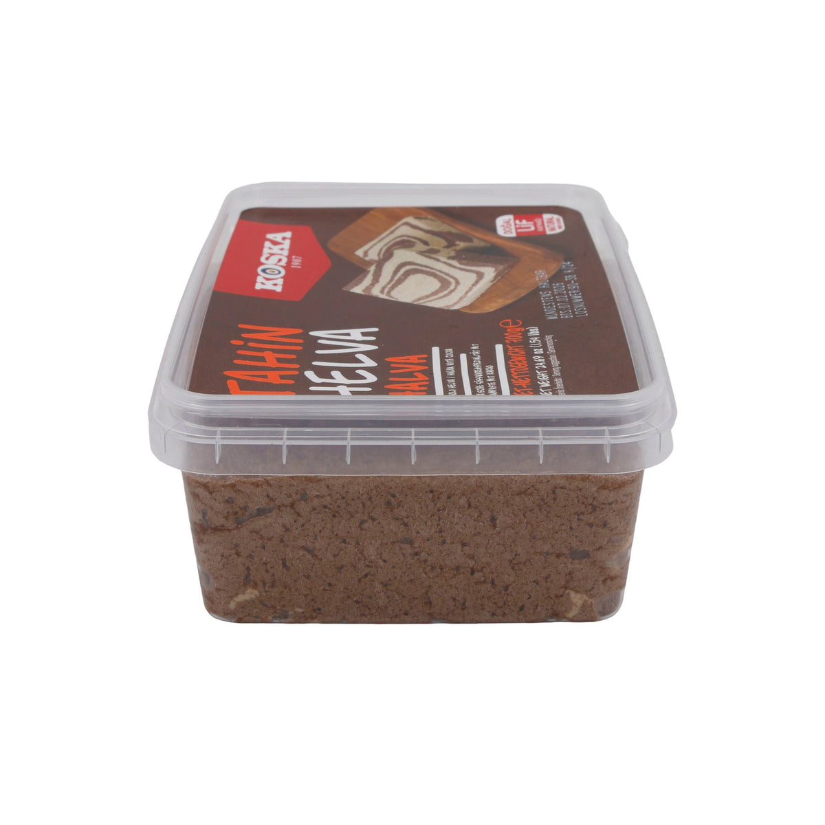Sesampaste Koska Tahin Helva mit Kakao | Süßspeise | Traditionelle türkische Süßware | 700 g KOSKA