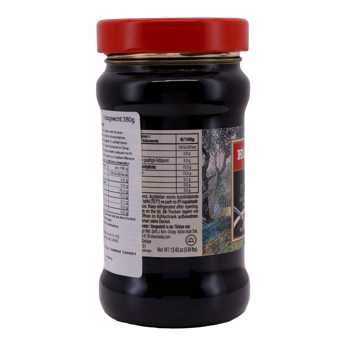 Maulbeersirup Koska | Dut Pekmezi | Natürlich | 380 g Glas KOSKA
