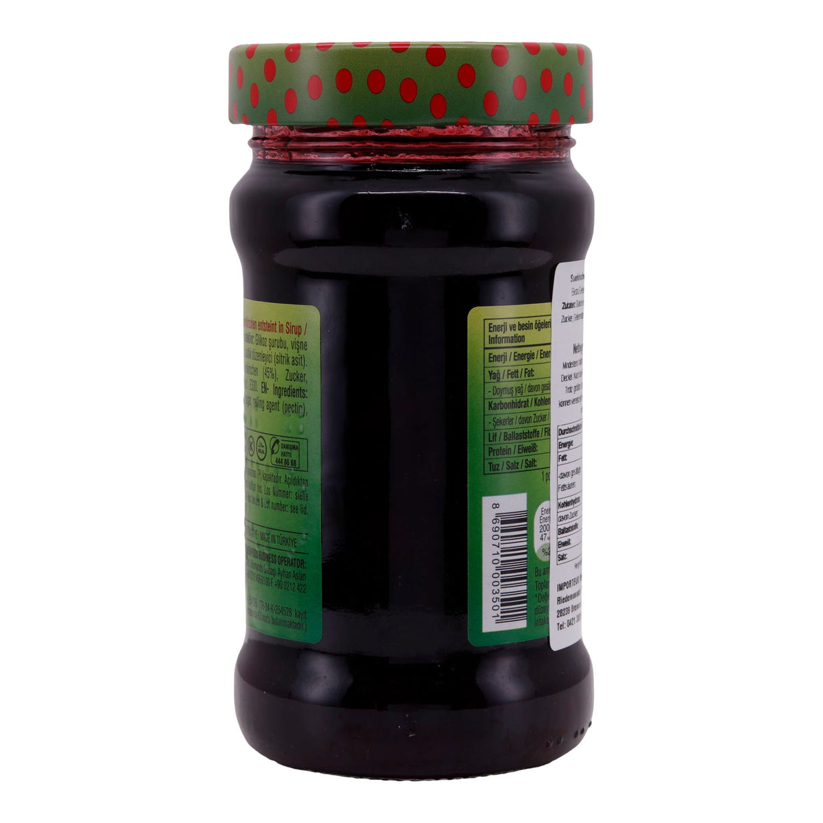 Fruchtaufstrich Koska | Vişne Reçeli | Extra traditionell, Sauerkirsch, fruchtig-intensiv | 380 g - Taste Your World