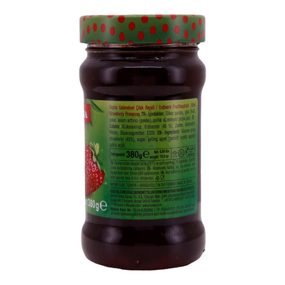 Aardbeienjam Koska | Çilek Reçeli | Traditioneel, 45% fruitgehalte | 380 g