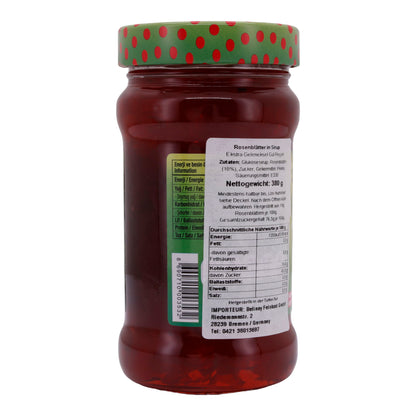Confiture de roses Koska | Gül Reçeli | Avec des pétales de rose dans du sirop | 380 g