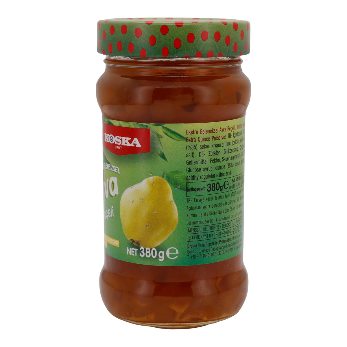 Quittenmus Koska | Ayva Reçeli | Traditionell, türkisch | 380 g