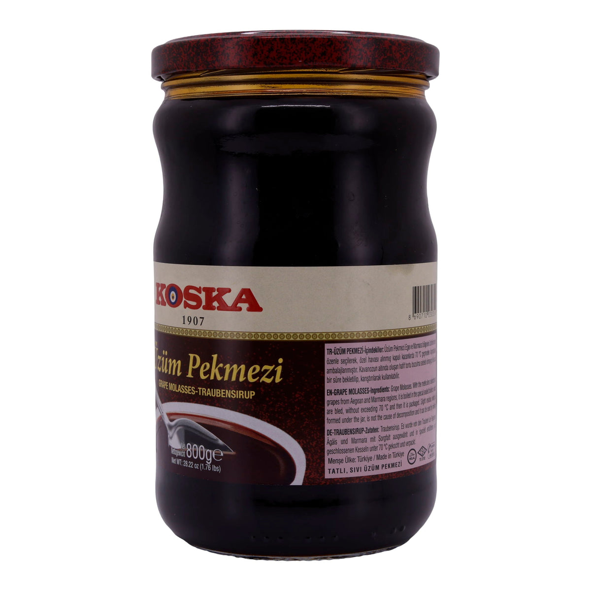 Traubensirup Koska | Üzüm Pekmezi | Traditionell, türkisch | 800 g KOSKA