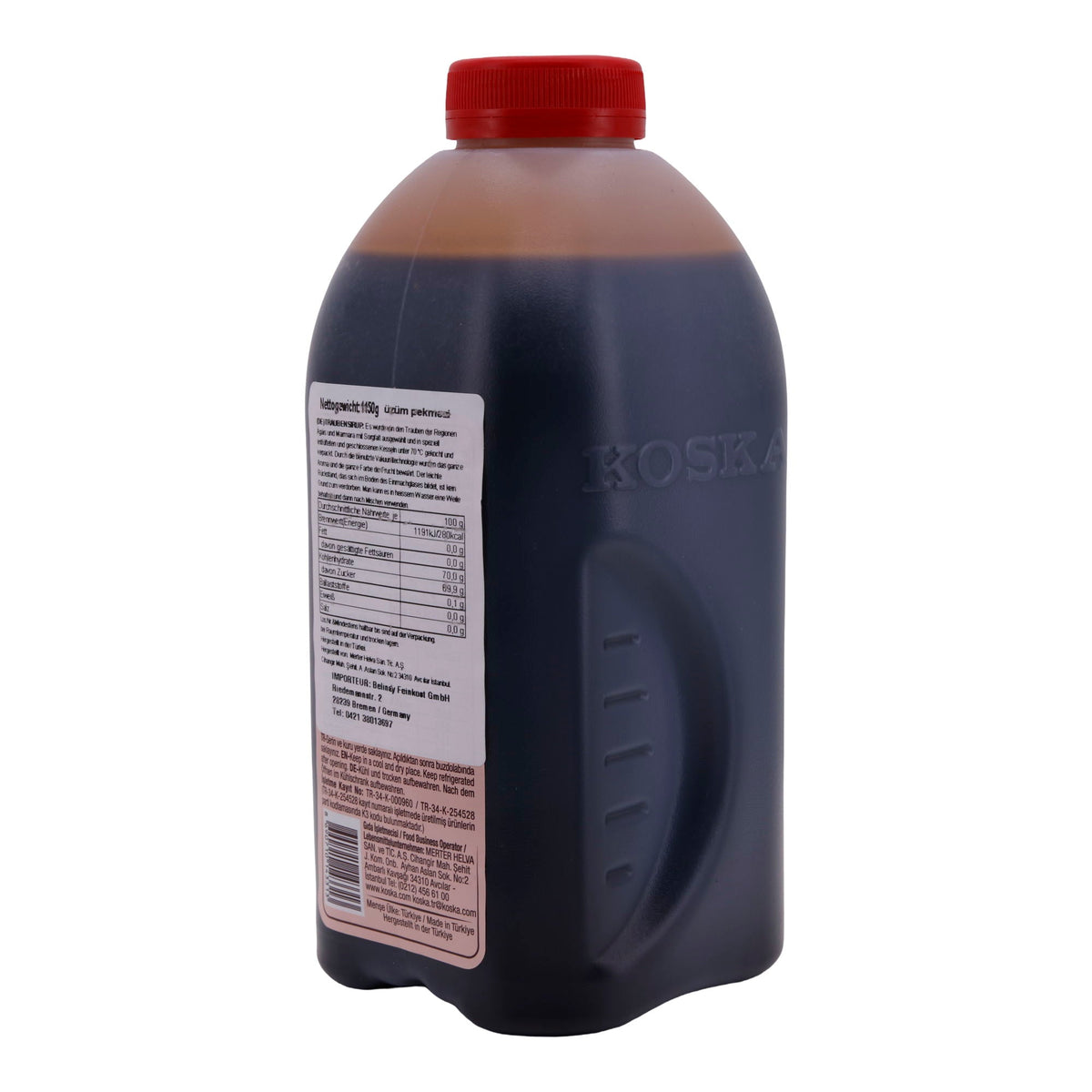 Traubensirup Koska | Üzüm Pekmezi | Reine Traubenmelasse, natürlich & ohne Zusatzstoffe | 1150 g