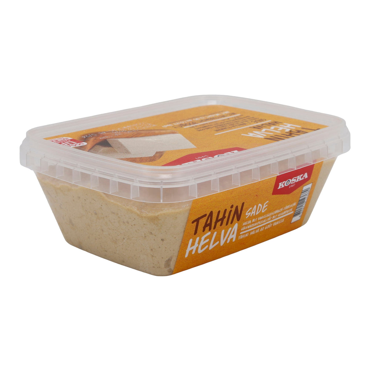Sesampaste Koska Tahin Helva Vanille | Süßspeise | Traditionelle türkische Süßware | 350 g KOSKA