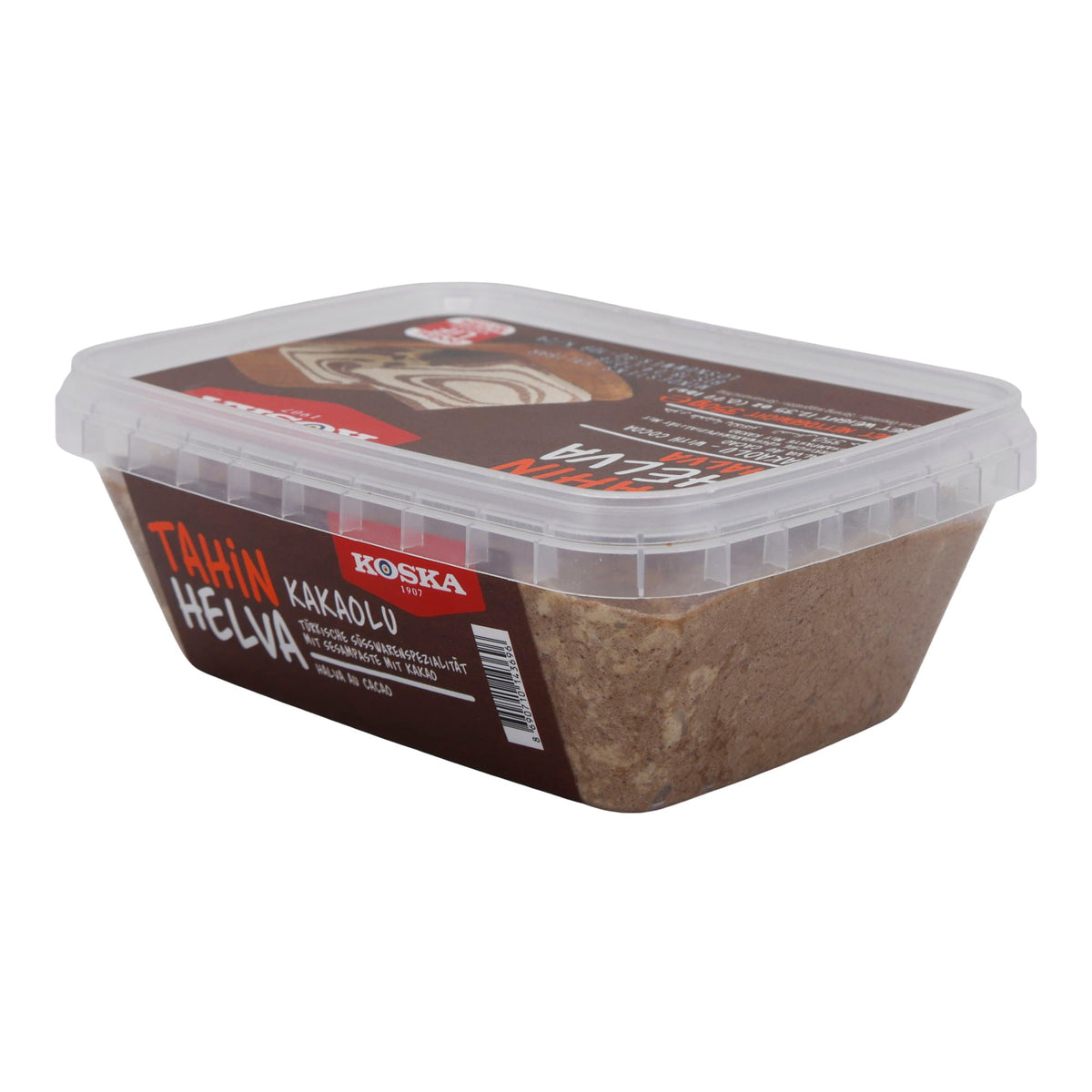 Sesampaste Koska Tahin Helva mit Kakao | Süßspeise | Traditionelle türkische Süßware | 350 g KOSKA