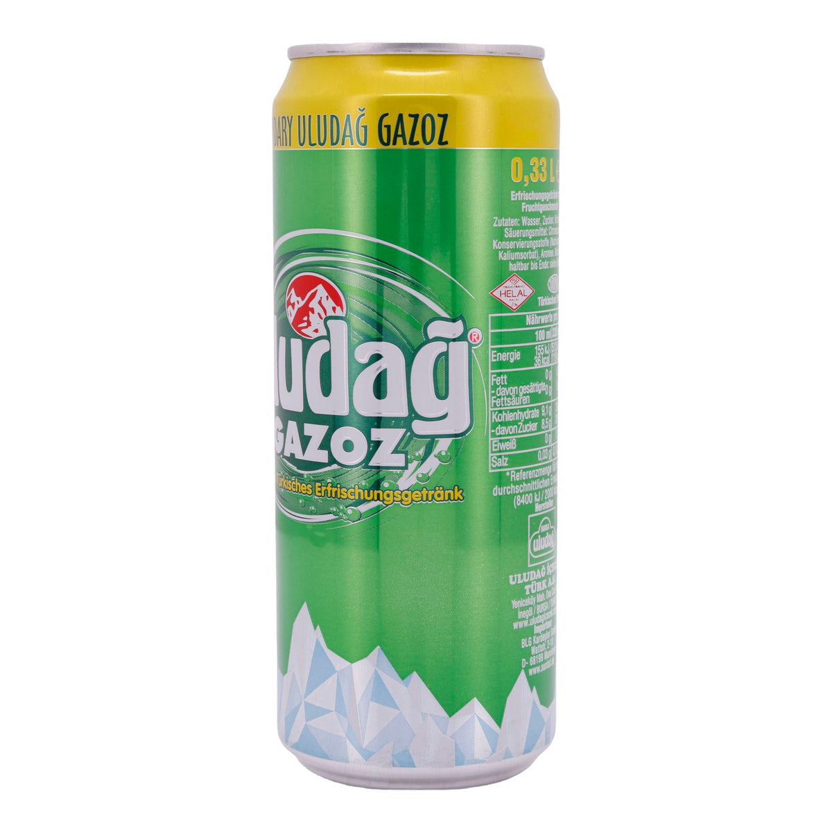 Erfrischungsgetränk Uludağ Gazoz | Getränk | original türkisch | 330ml