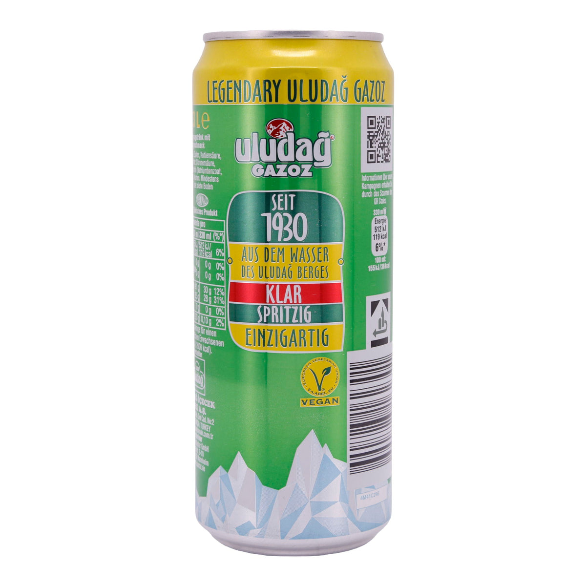 Erfrischungsgetränk Uludağ Gazoz | Getränk | original türkisch | 330ml ULUDAG