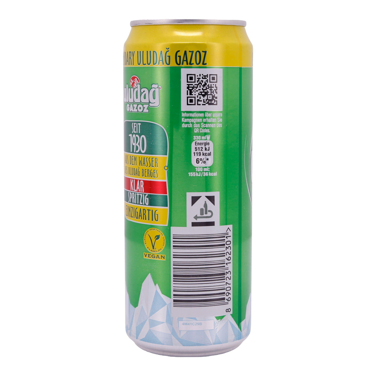Erfrischungsgetränk Uludağ Gazoz | Getränk | original türkisch | 330ml ULUDAG