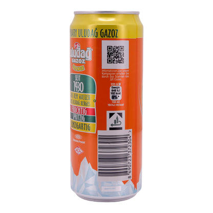 Gazoz Orange Uludağ | Drank | Frisdrank met sinaasappelsmaak | 330 ml