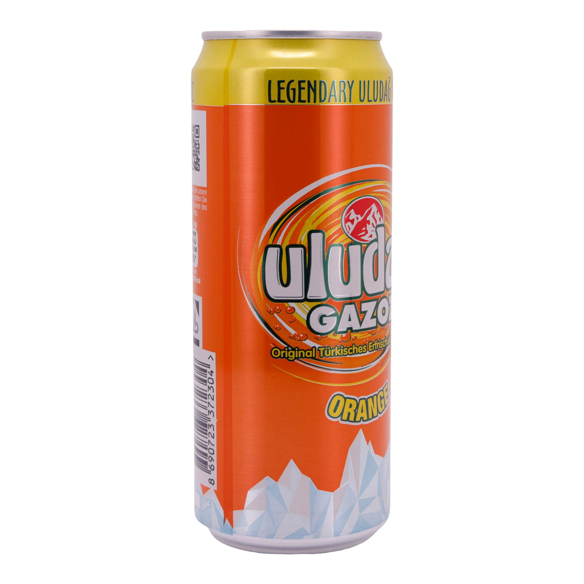 Gazoz Orange Uludağ | Getränk | Erfrischungsgetränk mit Orangen-Geschmack | 330 ml ULUDAG